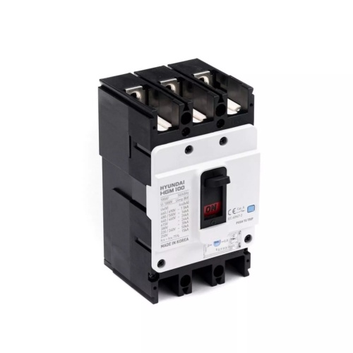 Автоматический выключатель HGM100E 3PT4S0000C 00100F 80-100A ток к.з. 16kA AC380/415В