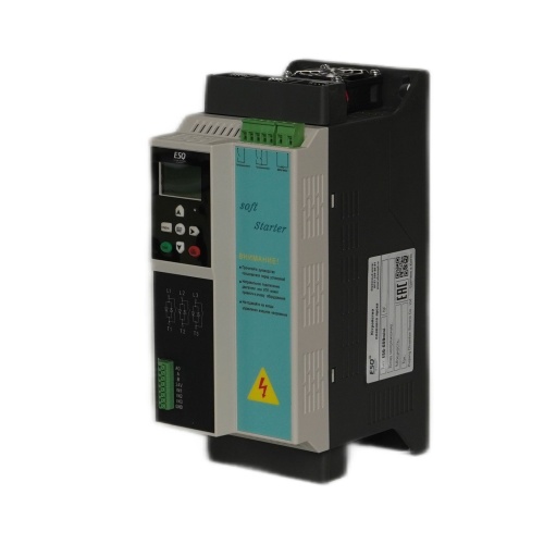 Устройство плавного пуска ESQ-GS9mini-037 (75А, 380В, 37кВт, встроенный шунтирующий контактор) фото 3