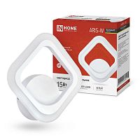 Светильник светодиодный ELEGANT ARIS-15W 15Вт 3000-6500К 1200лм 230В STEP COLOR бел. IN HOME 4690612035321