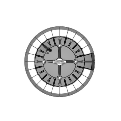 Светильник светодиодный ДСП IB 11 S 100W VW 840 BK 257х257х111мм 100Вт 4000К IP65 High Bay подвес черн. Русский Свет 16091123169 фото 3