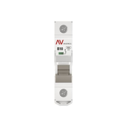 Выключатель автоматический модульный 1п B 10А 6кА AV-6 AVERES EKF mcb6-1-10B-av фото 3