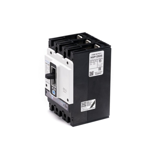 Автоматический выключатель HGP125DS 3PT4S0000C 00050F 40-50А ток к.з. 85kА АС380/415В фото 11
