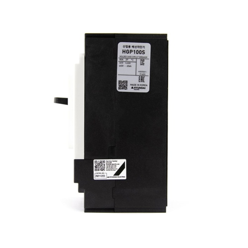 Автоматический выключатель HGP100S-G 3PMPS0000C 00020 20А ток к.з. 85кА АС380/415В тип G фото 4
