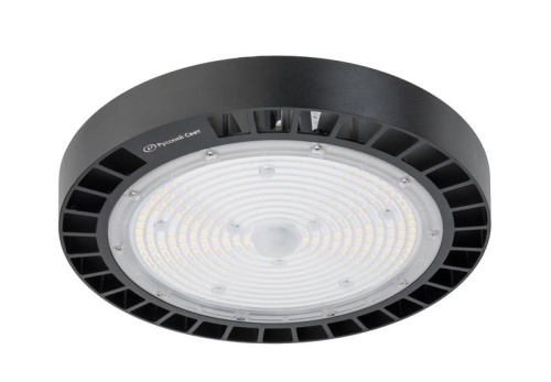 Светильник светодиодный ДСП IB 10 S 150W M 850 BK D298xH112мм 150Вт 5000К IP65 High Bay подвес черн. Русский Свет 16091023048 фото 3