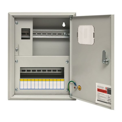 Щит ЩУРн 1/12 (Э) (360х280х110) счетчик на DIN-рейку IP31 EKF mb23-1/12e фото 6