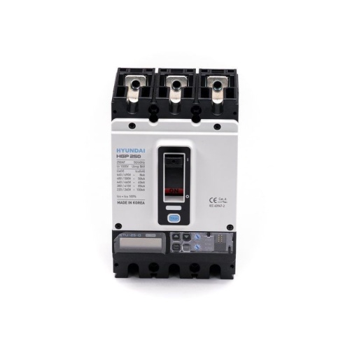 Автоматический выключатель HGP250S-G3PEAS0000C00250 100-250A (ETU-A, LSIG) ток к.з. 85kA AC380/415В ( Без кабеля питания PWC25GPDC24V )