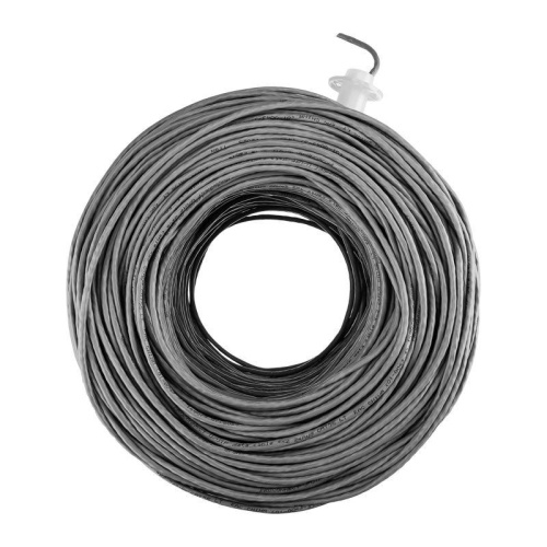 Кабель витая пара U/UTP кат.5E 4х2х24AWG solid CCA PVC сер. (м) PROCONNECT 01-0043-3 фото 3
