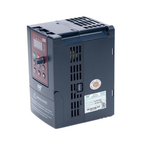 Частотный преобразователь ESQ-A200-2S0022 2.2кВт 200-260В (для однофазного двигателя) фото 11