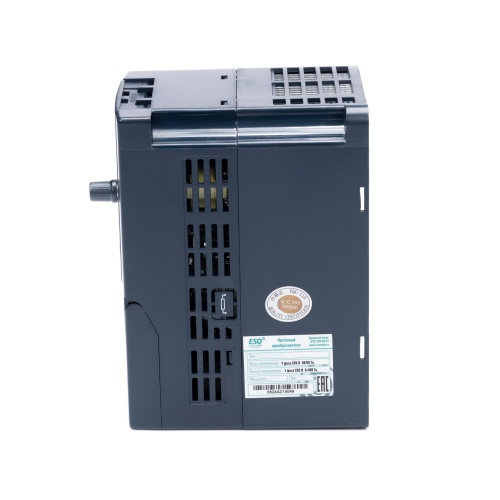 Частотный преобразователь ESQ-A200-2S0022 2.2кВт 200-260В (для однофазного двигателя) фото 10