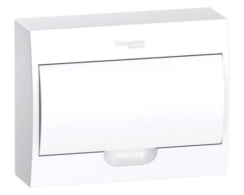 Бокс навесной ОП City9 Box 1 ряд 12мод IP40 IK07 63А 2 клеммы с бел. дверцей SE EZ9E112P2SRU фото 3