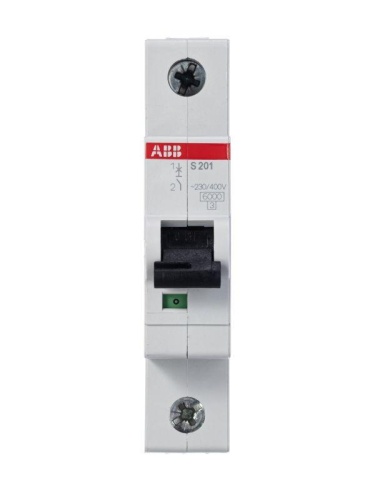 Выключатель автоматический модульный 1п C 50А 6кА S201 C50 ABB 2CDS251001R0504 фото 3