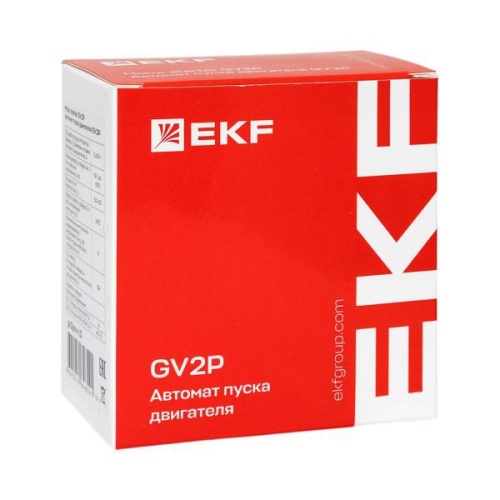 Выключатель автоматический для защиты двигателя GV2P 6.3-10А EKF gv2pm-10 фото 6