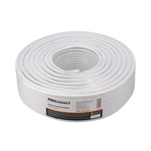 Кабель RG 6U бухта (м) PROCONNECT 01-2205 фото 3
