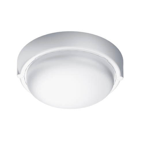 Светильник светодиодный 90 238 OBL-R5-12-6.5K-WH-IP65-LED 12Вт 6500К IP65 1180лм ЖКХ круг пластик бел. ОНЛАЙТ 90238 фото 2