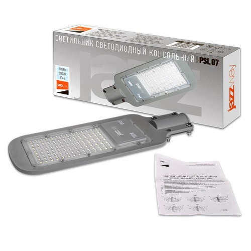 Светильник светодиодный PSL 07 100Вт 5000К IP65 AC180-260 уличный ДКУ Pro JazzWay 5041097 фото 6