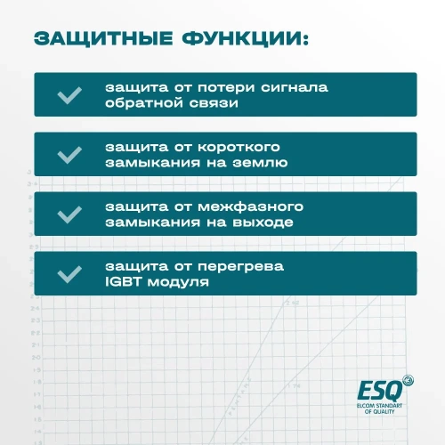 Частотный преобразователь ESQ-230-2S-0.7K 0.75кВт, 220В фото 7
