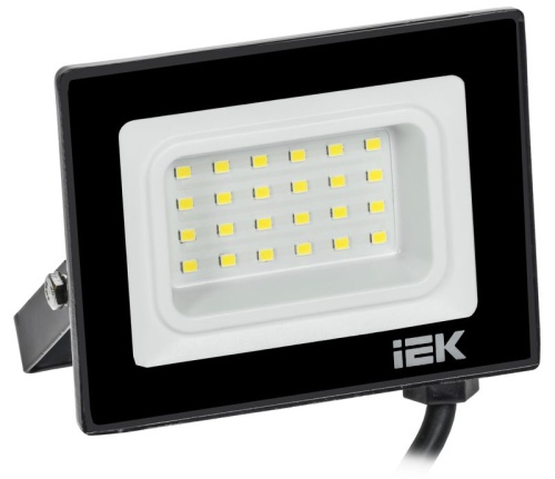 Прожектор светодиодный СДО 06-20 4000К IP65 черн. IEK LPDO601-20-40-K02 фото 2