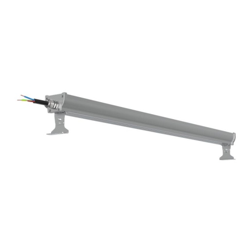 Светильник светодиодный ДСП WP 24 C 120W VW 840 L1200 SI CL 1280х100х85мм 120Вт 4000К IP66 пылевлагозащ. Русский Свет 27072423920 фото 2