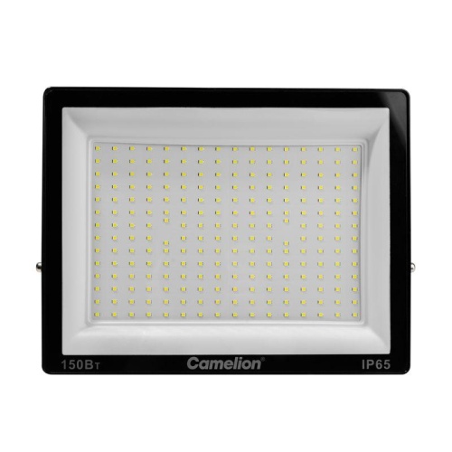 Прожектор светодиодный LFL-15003 C02 LED SMD 150Вт IP65 6500К 15000лм 230В 300х252х34 черн. Camelion 16329 фото 3