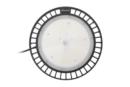 Светильник светодиодный ДСП IB 10 S 150W M 850 BK D298xH112мм 150Вт 5000К IP65 High Bay подвес черн. Русский Свет 16091023048