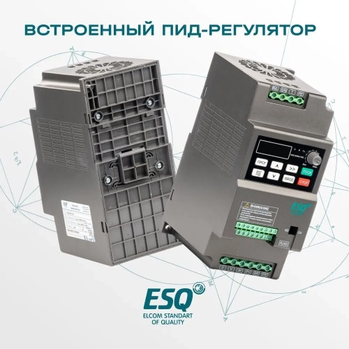 Частотный преобразователь ESQ-230-4T-7.5K 7.5кВт, 380В фото 4