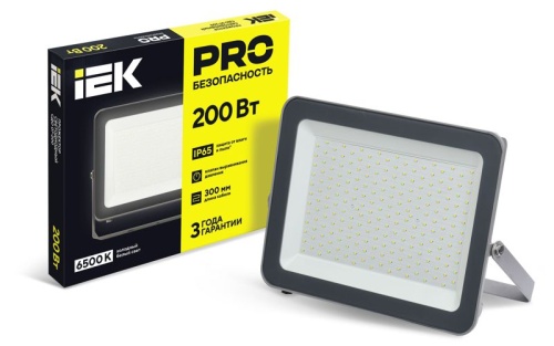 Прожектор светодиодный 07-200 IP65 сер. IEK LPDO701-200-K03 фото 2